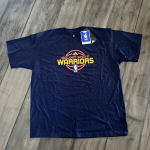 Adidas Golden State Warriors Tee - Size Large